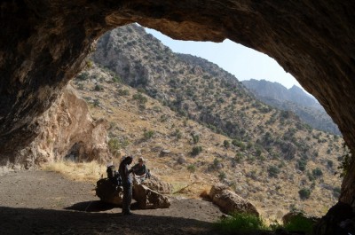 Figure 2. The cave containing site 533, Kaf Serdakni.